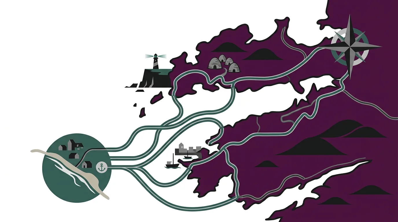Is Inch a good base for exploring the Dingle Peninsula?